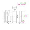 Stand Display de Aluminio – Doble Cara - Imagen 3
